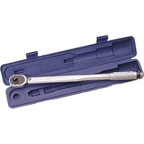 Llave dinamométrica con carraca 1/2 plateada 30357 Draper Tools (1/5)