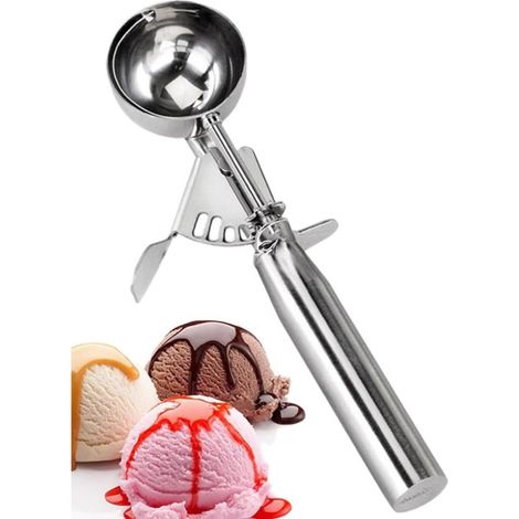 Cuillère à Glace en Acier Inoxydable 304 pour Camping (1/5)