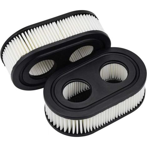 2 pieces lawn mower air filters for 550E-550EX Briggs & Stratton 798452 593260 (1/5)