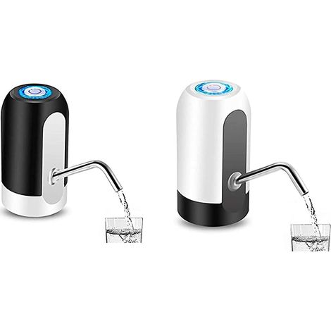 Pompe à eau électrique rechargeable par USB automatique, distributeur d'eau électrique portable de 5 gallons avec interrupteur pour bouteille d'eau (1/5)
