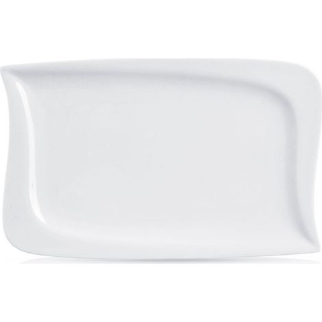 Piatto da portata in porcellana Mona 28x18 cm (1/5)