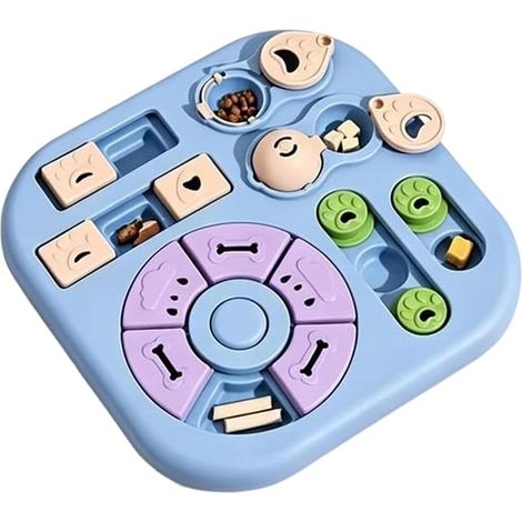 Jouet Chien Interactif, Jeu Intelligence Chien, Jouet Réflexion Chien, Anti-Ennui, Distributeur de Friandises pour Chien (1/5)