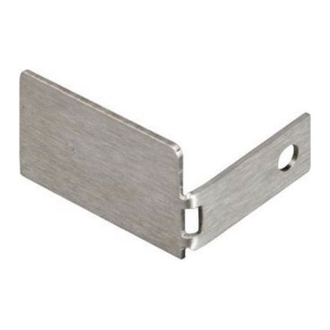 Capuchon de fermeture en acier inoxydable brossé 15mm LIPROTEC-LLPM/EK SCHLUTER
