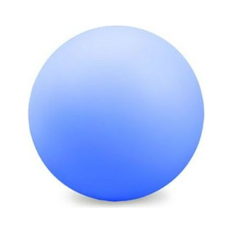 Atmosphera – Boule LED décorative 7,8cm – Alimentation par 3 piles AAA – PVC et ABS – Lumière blanche pour intérieur et extérieur