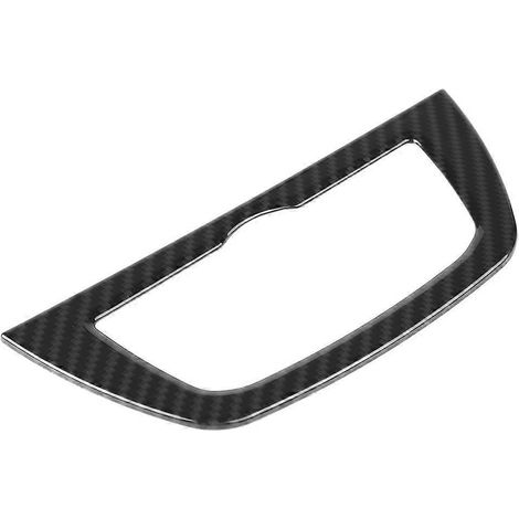 Baguette décorative intérieure de phare en fibre de carbone pour BMW Série 5 G30 2017-2018