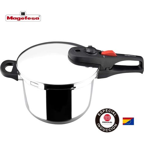Olla Super Rapida Inox 7,5Lt Magefesa Practica Plus