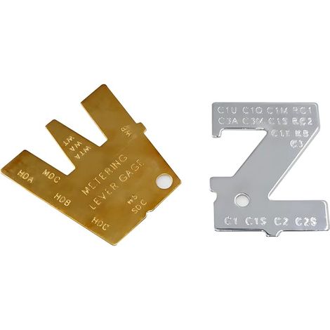 Calibro per leva di misura del carburatore di ricambio per utensili di regolazione 500-13-1 e ZT-1 (1/2)