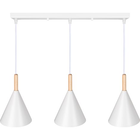 Lampe à Suspension "Madeleine"  [SKD-P130-3-B]