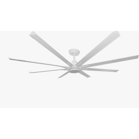 Ventilateur de plafond déstratificateur aluminium très grand taille moderne DC 274 Cm KlassFan Big tornado Wh (1/4)