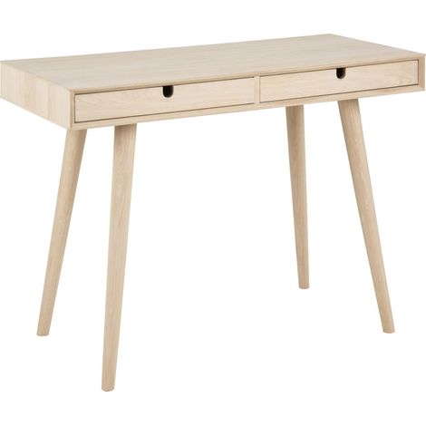 Bureau 2 tiroirs design scandinave DINER (1/4)