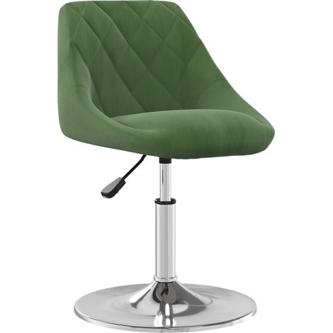 Maison Exclusive - Sedie da Pranzo Girevoli 4 pz Verde Scuro in Velluto
