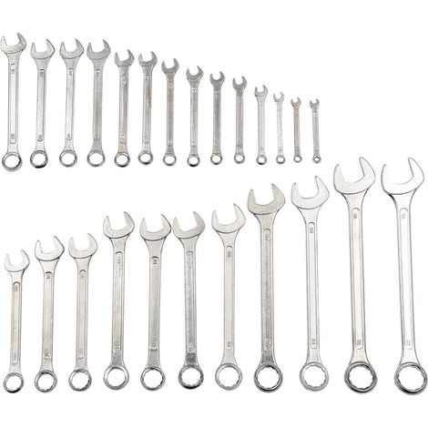 Chiavi combinate 6-32 mm, set da 25, custodia 51650 vorel (1/2)