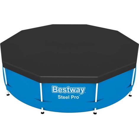 Bestway Bâche 4 saisons ronde 305 cm pour piscine Steel Pro ø305 cm (1/5)