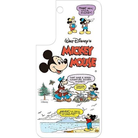 Pannello bianco con custodia di Topolino Disney per Samsung Galaxy S22