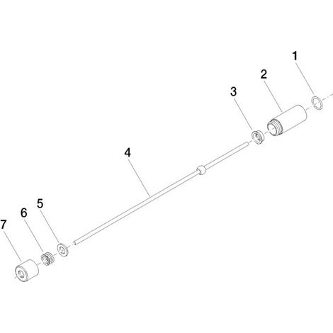 Dornbracht 90310905700-00 Tige à rotule Pièces détachées (1/2)