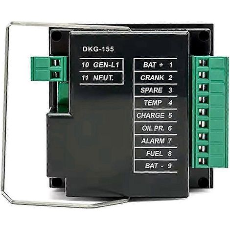 Controlador de motor de generador DKG155 Módulo de controlador de motor de arranque y parada automáticos Panel compatible con generador de motor (1/5)