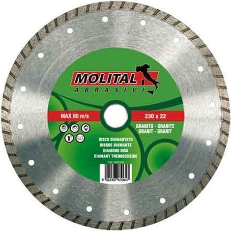 Disco diamantato granito molital diametro 115 mm