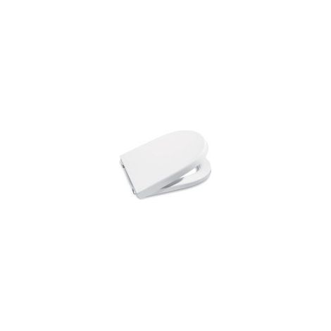 Tapa de inodoro doble Nexo - resina termodur blanca - freno de caída
