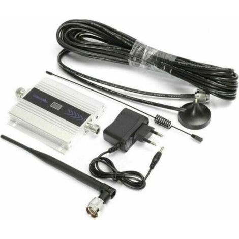 Amplificateur de Signal GSM 900MHz Répéteur 2G 3G 4G Amplificateur Cellulaire LTE DCS 1800 2100 Pour Téléphone Portable - UE- (1/2)