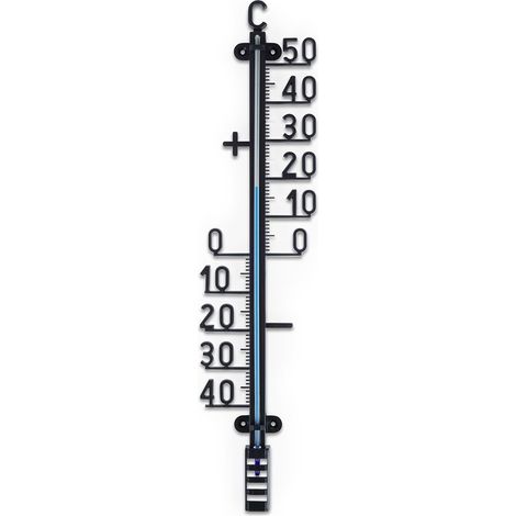 Termometro da esterno, da interno, da giardino, da parete, da balcone, 41 cm (1/5)