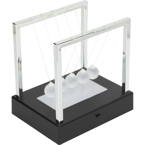 Boule d'équilibre lumineuse LED anti-stress, décoration suspendue à poids uniforme, temps de balancement long, jouet éducatif pour soulager le stress (1/5)
