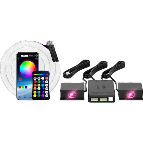 Kit di luci a stella, telecomando, attivazione sonora, 600 pezzi 2 m (1/2)