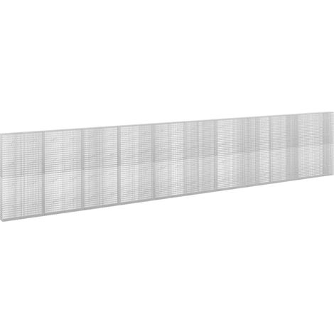 Gabion avec fil de 3,5 mm et maille de 5x2,5 cm 1050x20x200 cm vidaXL (1/5)
