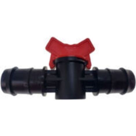 Vanne PVC pression ø25 mm – Vanne cannelée pour tuyau souple extérieur 25 mm – Fixation rapide pour installation facile (1/3)