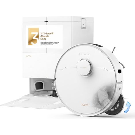 Robot Aspirateur avec Station d'entretien Automatique (1/5)