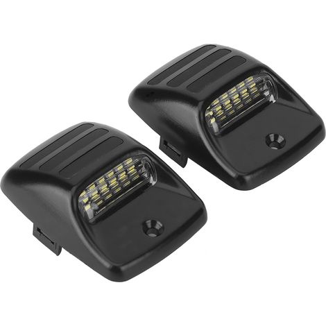 Luce targa, coppia di lampadine a 18 LED. Lampada targa compatibile con Tacoma 2005-2015 e Tundra 2000-2013 (DC12V).