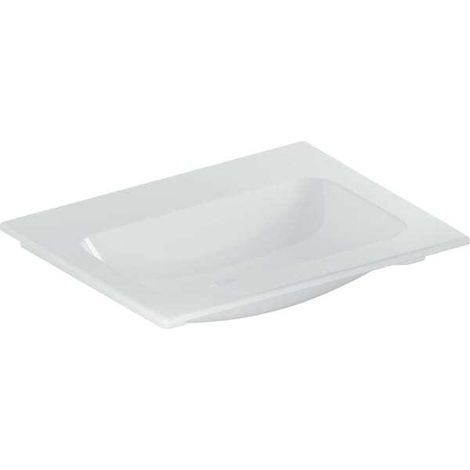Geberit iCon lavabo pour meubles, sans trou pour robinetterie,