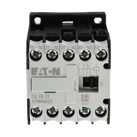 Relais auxiliaire Eaton DILER-22(24V50HZ) 10A IP20 (1/3)