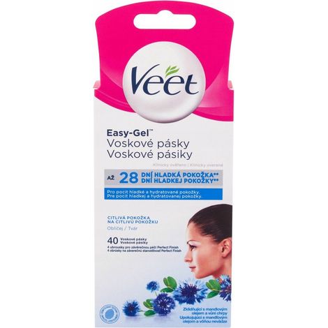 VEET Professional Gesichtswachsstreifen 40 Stück. (1/5)