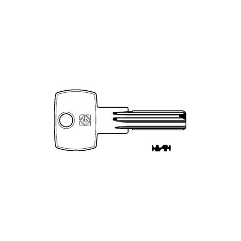 CHIAVI PUNZONATE PER CILINDRI VIRO 6 SPINE VI19- - VI19 - 5 pezzi SILCA