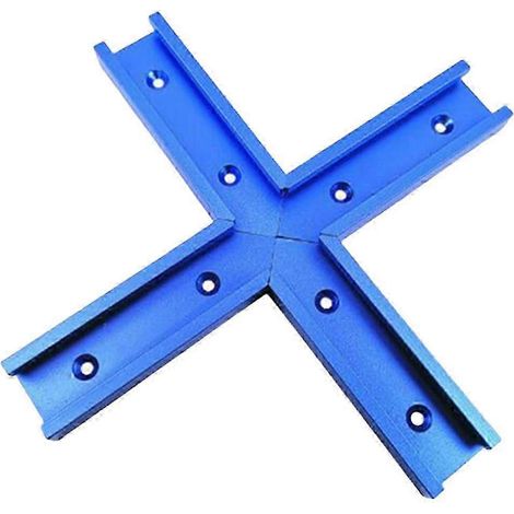 Butée de rail d'onglet type 30 en T pour le travail du bois-Type A- 100mm- Blue (1/5)