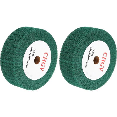 180 Grain Non-Tissé Meule De Polissage Nylon Wire Drawing Abrasif (1/5)
