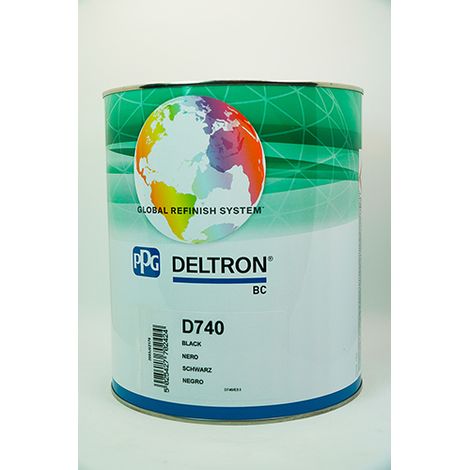 PPG D740 DELTRON BLACK LITRI 3.5