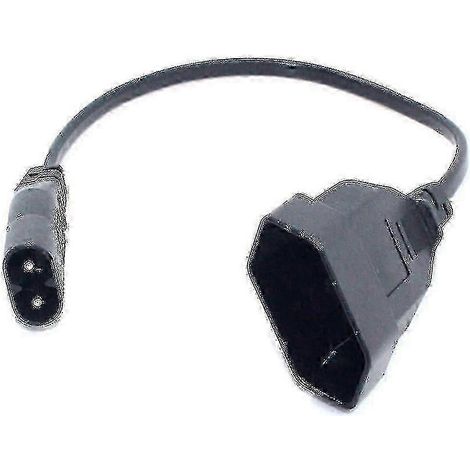 Câble d'extension d'alimentation C8 mâle vers Schuko CEE7/16 femelle pour PDU/UPS, 35 cm (1/5)