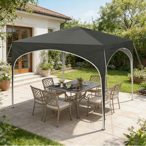 gazebo pieghevole 3x3 m regolabile impermeabile HAVRYA (1/5)