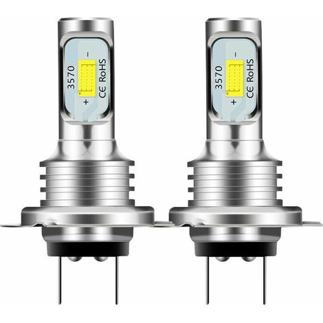 Faro LED per auto H7 da 80 W, CSP 3570, faro per auto con decodifica fendinebbia per auto da 80 W, 2 pezzi (1/3)