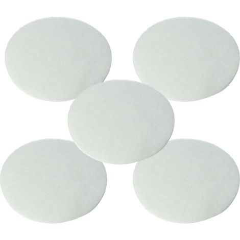 vhbw set di 5x filtro protettivo compatibile con Dyson DC20, DC21, DC08, DC19, DC29, DC04, DC05 aspirapolvere - bianco (1/4)