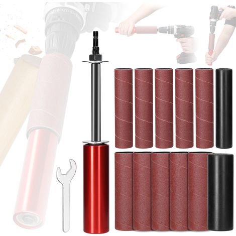 Irovami Barre ponçage manuelle – Compatible outil rotatif – Idéal pour bois, polissage, atelier (1/5)