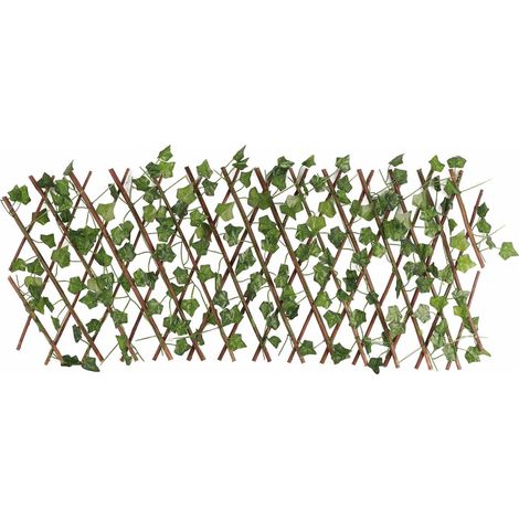 Clôture Artificielle - Haie Faux Lierre - Pour Patio Balcon Jardin Intérieur - 180 x 120 cm - 1 Pièce (1/5)