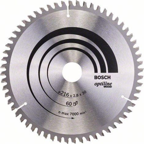 Lama circolare PRO Wood, 216 x 2,8 x 30 mm, T60