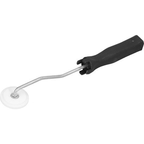 Outil de stratification de rouleau en fibre de verre avec poignée ergonomique pour les projets de bricolage de réparation de bateau de douche de baignoire (1/5)