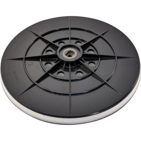 Plateau Abrasif Velcro - Ø225mm - Pour Ponceuse Girafe - Ponçage Murs Et Plafonds - 1 Pièce