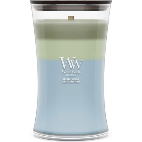 Bougie parfumée  Grande bougie sablier  Forêt verdoyante  Cadeaux parfaits pour femmes (1/5)