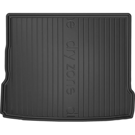 Tapis de coffre pour Audi Q3 I 2011-2018 Inférieur TPE Antidérapant Noir 1Pc (1/5)