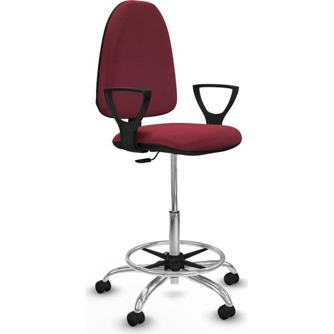 Piqueras y Crespo BFN05RP Silla de Oficina Granate (1/3)