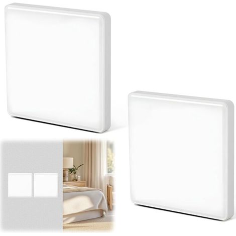 2 Pcs Cache Prise Trou Murale Compteur Electrique Plaques d'obturation Prise en Métal 86x86mm pour Prises Electriques Support Caché Encastré de Rectangulaires (1/4)